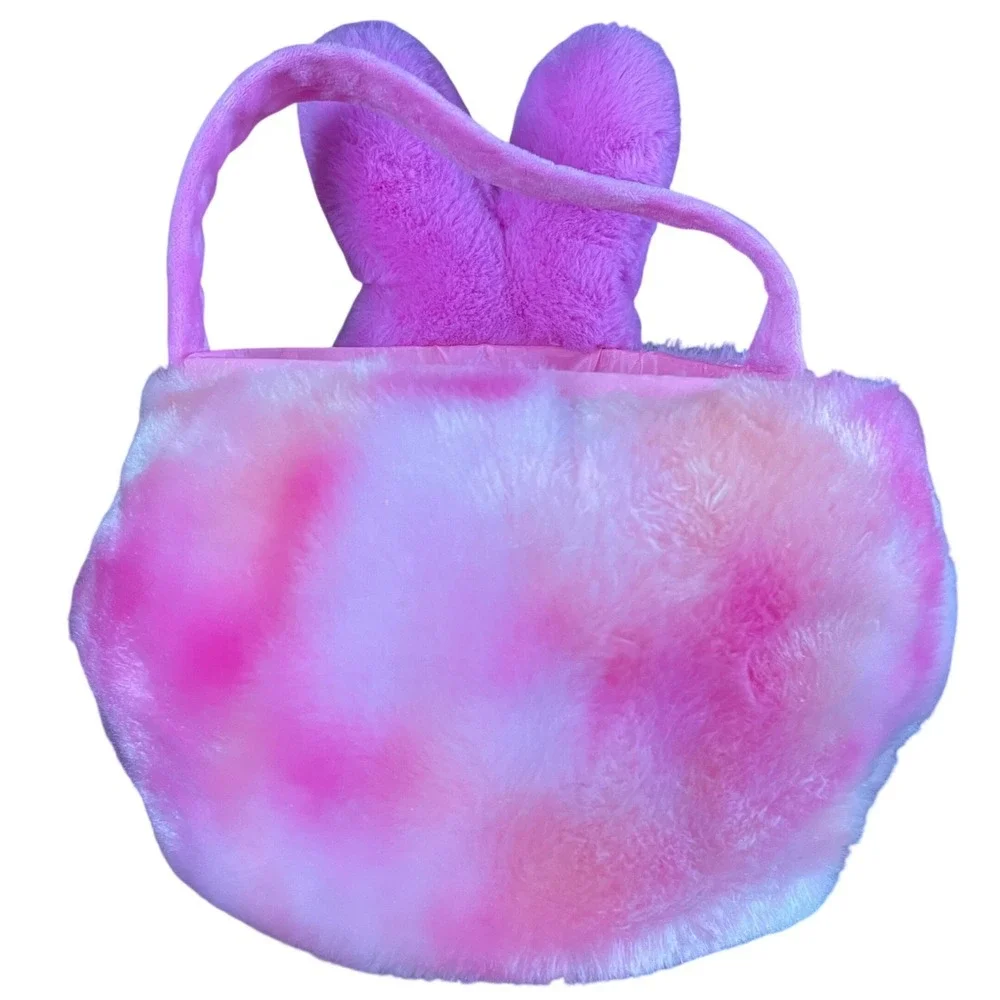 NEW Peeps My Melody Plush Easter Basket Hello Kitty & Friends Pink Bunny NWT‎